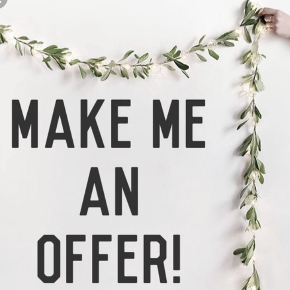 Don’t like the price, make me an offer! 🧡